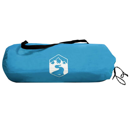 Trekkingzelt Grau und Orange 4-Personen