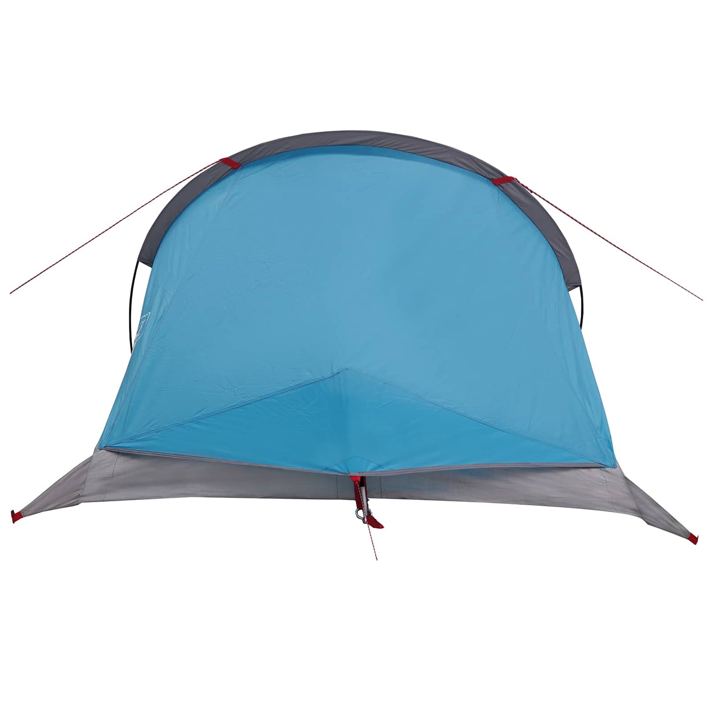 Trekkingzelt Grau und Orange 4-Personen