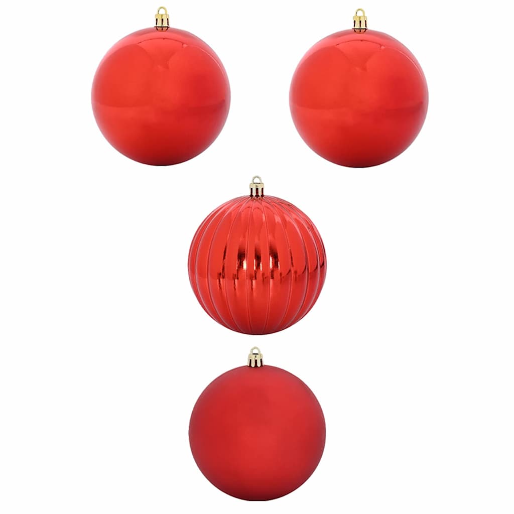 Weihnachtsbaumkugel Set XXL 4 stk. Lila Ø 20 cm Kunststoff