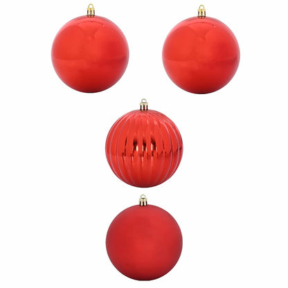Weihnachtsbaumkugel Set XXL 4 stk. Lila Ø 20 cm Kunststoff