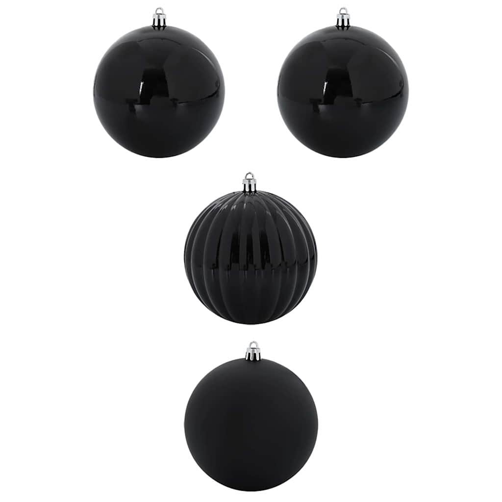 Weihnachtsbaumkugel Set XXL 4 stk. Lila Ø 20 cm Kunststoff