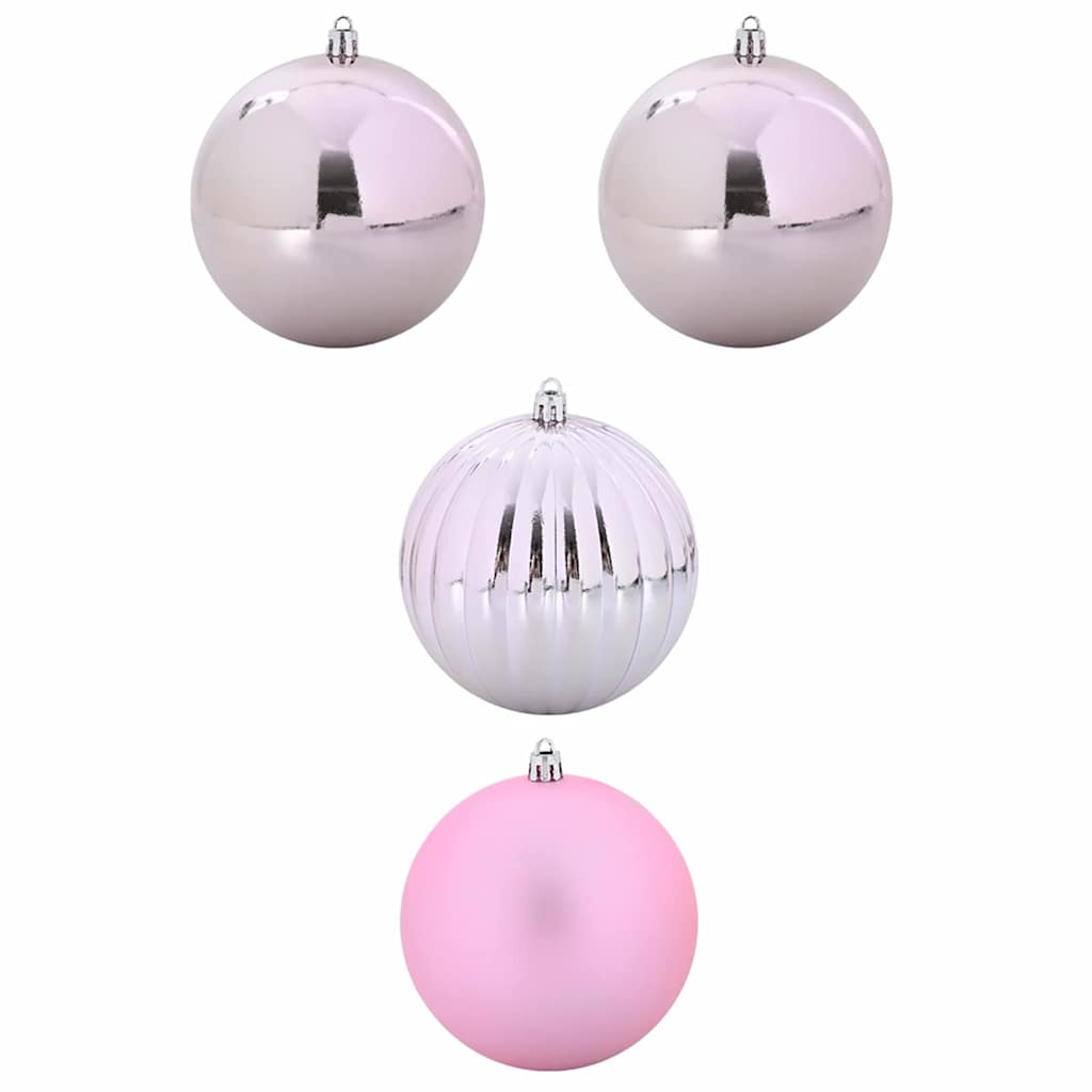 Weihnachtsbaumkugel Set XXL 4 stk. Lila Ø 20 cm Kunststoff