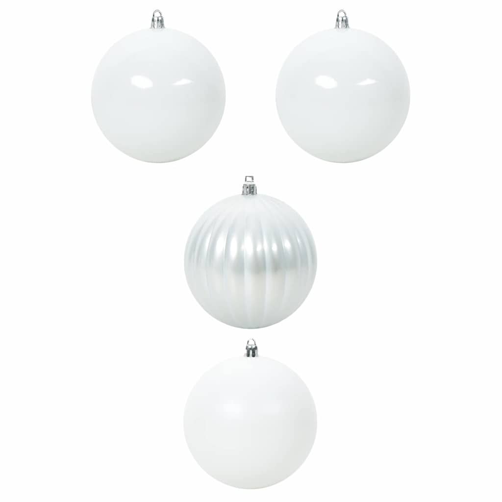 Weihnachtsbaumkugel Set XXL 4 stk. Lila Ø 20 cm Kunststoff