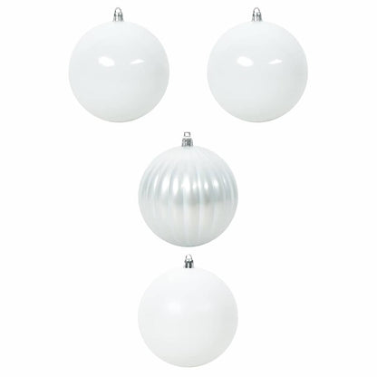 Weihnachtsbaumkugel Set XXL 4 stk. Lila Ø 20 cm Kunststoff