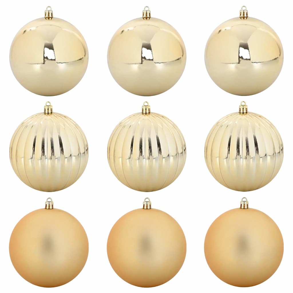 Weihnachtsbaumkugel Set XL 9 stk. Rot Ø 15 cm Kunststoff