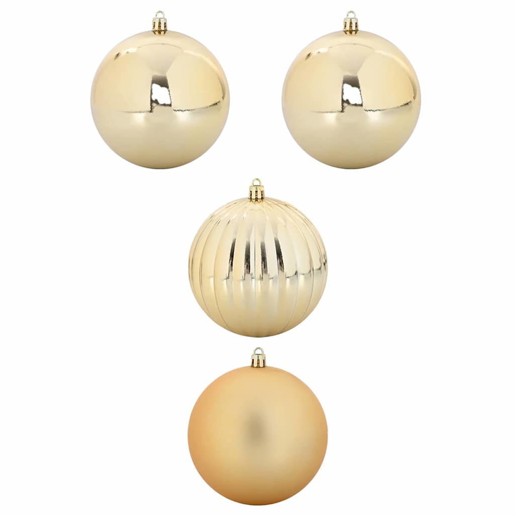 Weihnachtsbaumkugel Set XXL 4 stk. Lila Ø 20 cm Kunststoff