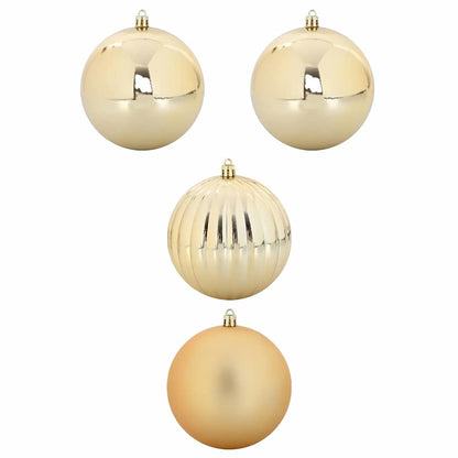 Weihnachtsbaumkugel Set XXL 4 stk. Lila Ø 20 cm Kunststoff
