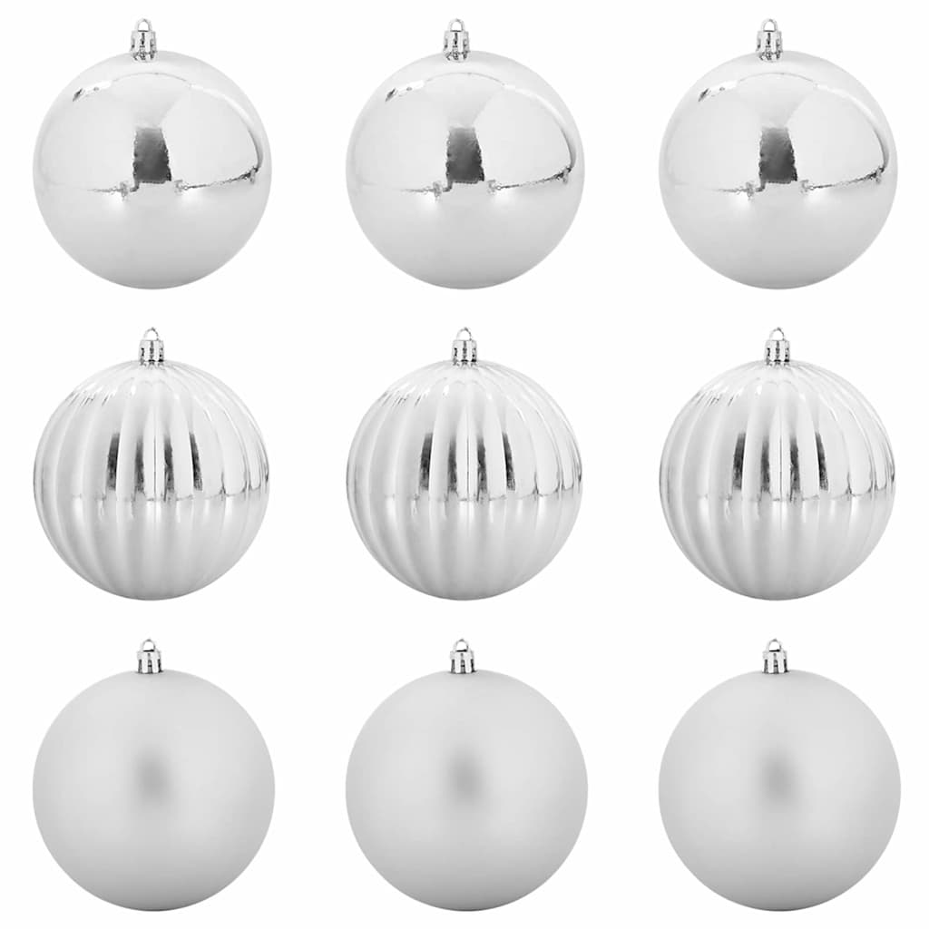 Weihnachtsbaumkugel Set XL 9 stk. Rot Ø 15 cm Kunststoff
