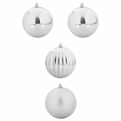 Weihnachtsbaumkugel Set XXL 4 stk. Lila Ø 20 cm Kunststoff