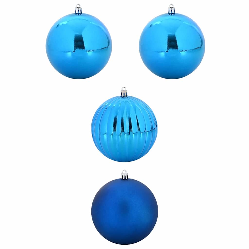 Weihnachtsbaumkugel Set XXL 4 stk. Lila Ø 20 cm Kunststoff