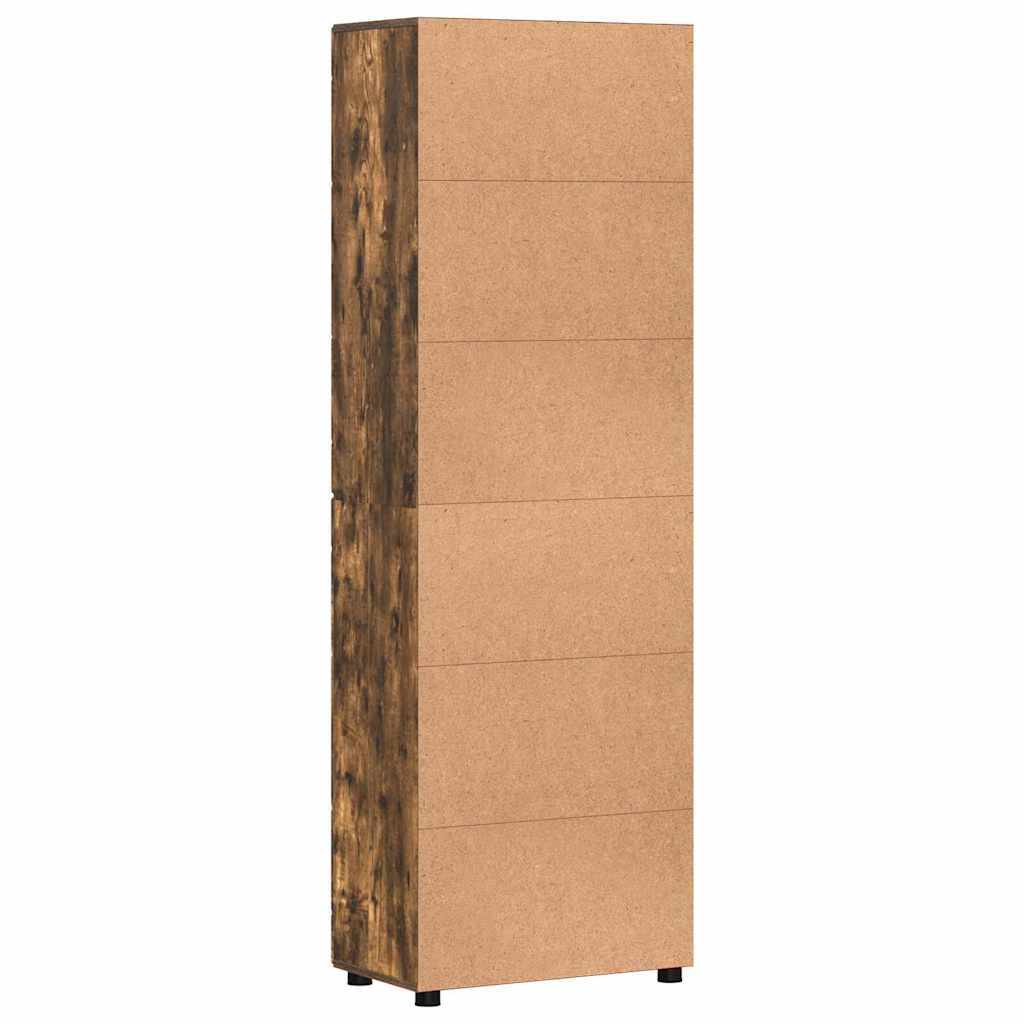 Highboard mit Glastüren | Hochschrannk | Vitrine | Wohnzimmerschrank | 182 cm