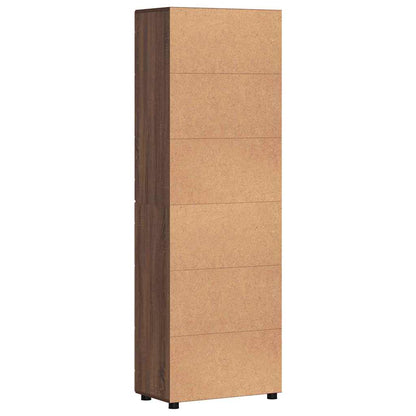 Highboard mit Glastüren | Hochschrannk | Vitrine | Wohnzimmerschrank | 182 cm