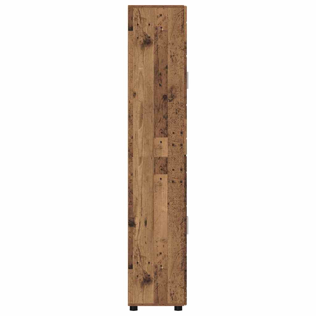 Highboard mit Glastüren | Hochschrannk | Vitrine | Wohnzimmerschrank | 182 cm