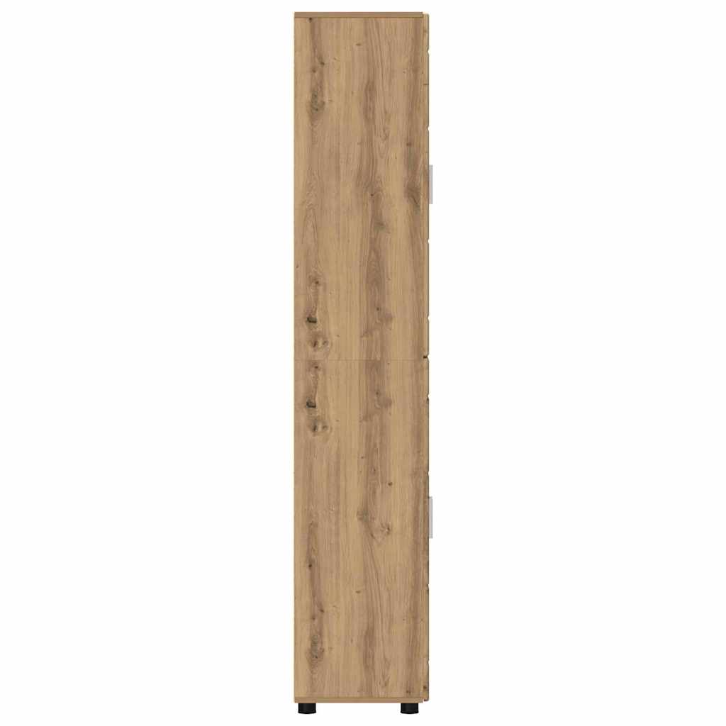 Highboard mit Glastüren | Hochschrannk | Vitrine | Wohnzimmerschrank | 182 cm