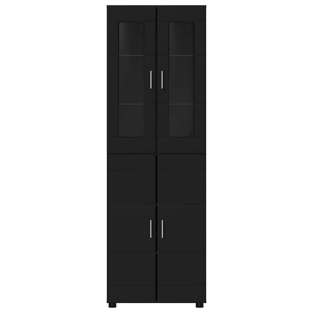 TOP Highboard mit 4 Türen | Vitrine | Hochschrank | Wohnzimmerschrank | 182 cm
