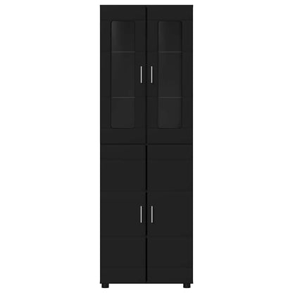 TOP Highboard mit 4 Türen | Vitrine | Hochschrank | Wohnzimmerschrank | 182 cm
