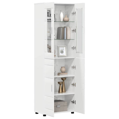 TOP Highboard mit 4 Türen | Vitrine | Hochschrank | Wohnzimmerschrank | 182 cm