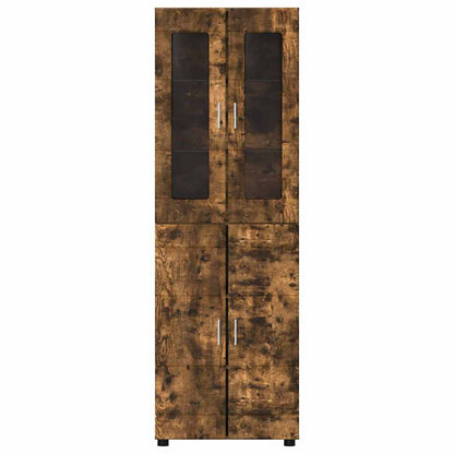 TOP Highboard mit 4 Türen | Vitrine | Hochschrank | Wohnzimmerschrank | 182 cm