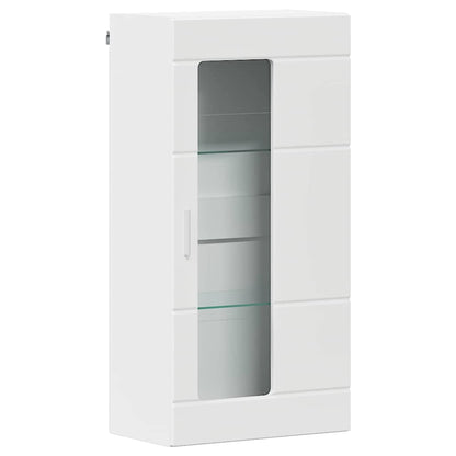 TV-Schrankset | Lowboard | Wandschrank mit Glastüren | Fersehmöbel | 2-teilig