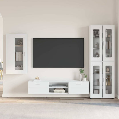 TV-Schrankset | Highboard | Wandschrank | Vitrine | Fernsehmöbel | 3er Möbelset