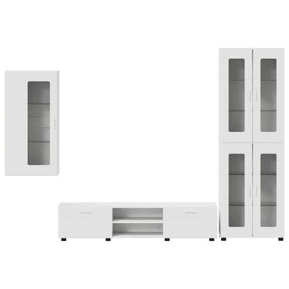 TV-Schrankset | Highboard | Wandschrank | Vitrine | Fernsehmöbel | 3er Möbelset