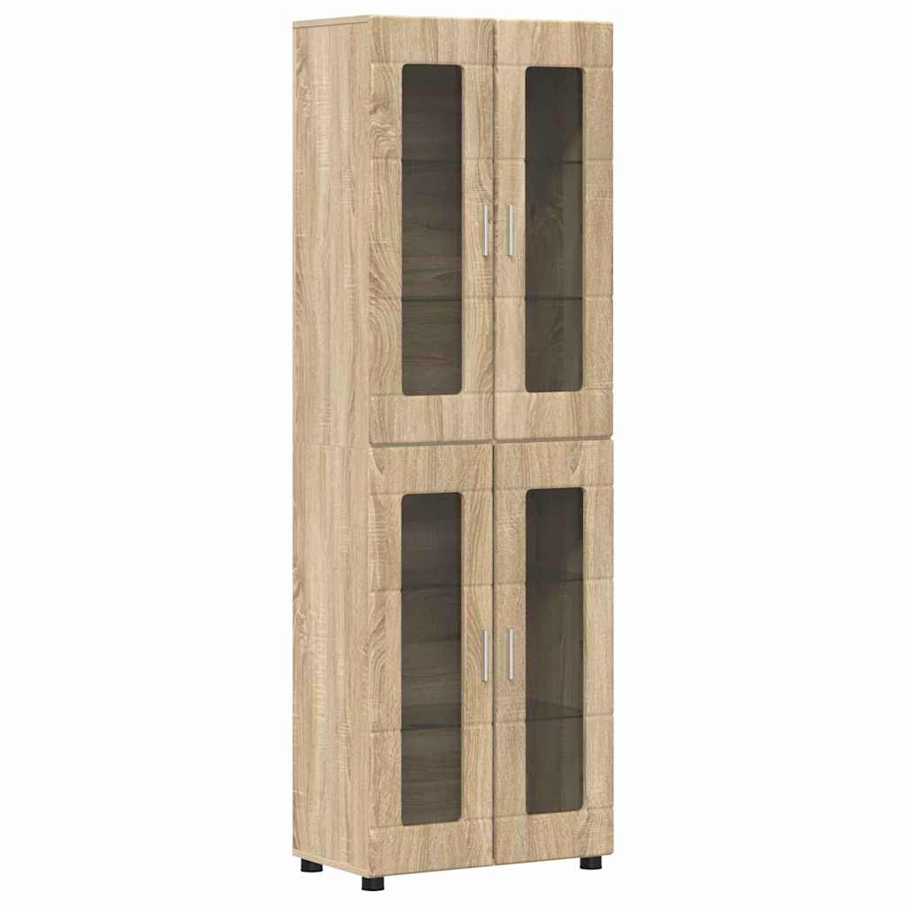 TV-Schrankset | Highboard | Wandschrank | Vitrine | Fernsehmöbel | 3er Möbelset