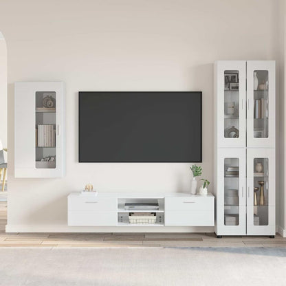 TV-Schrankset | Highboard | Wandschrank | Vitrine | Fernsehmöbel | 3er Möbelset