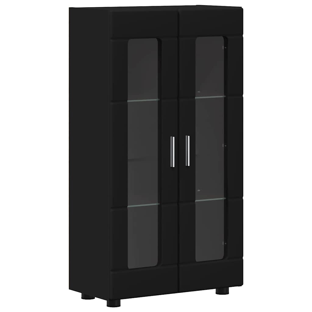 TOP Wohnwand | Vitrinenschrank | Highboard | TV-Schrankset | Lowboard | 182 cm