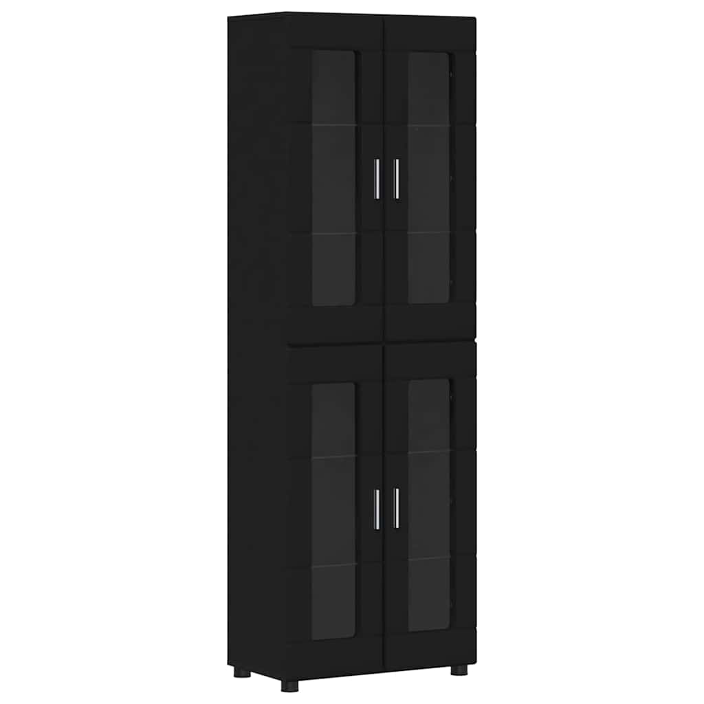 TOP Wohnwand | Vitrinenschrank | Highboard | TV-Schrankset | Lowboard | 182 cm