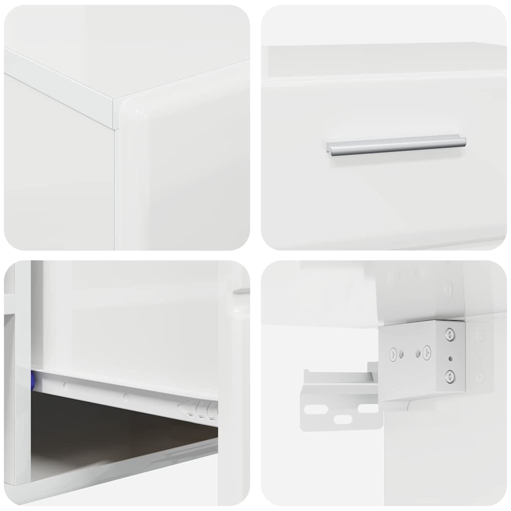 TOP Wohnwand | Vitrinenschrank | Highboard | TV-Schrankset | Lowboard | 182 cm