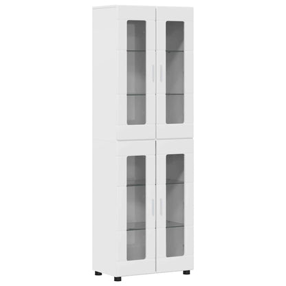 TOP Wohnwand | Vitrinenschrank | Highboard | TV-Schrankset | Lowboard | 182 cm