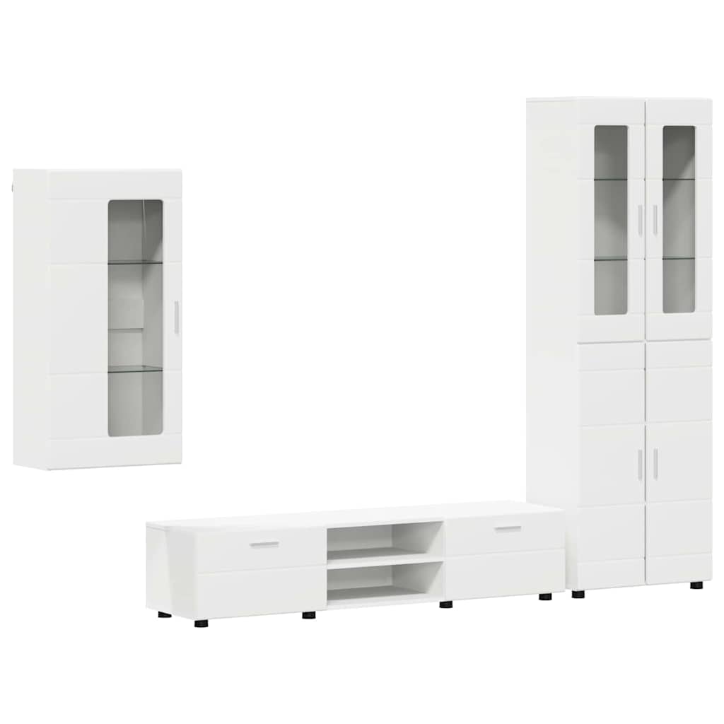 Wohnwand | Vitrinenschrank | Highboard | TV-Schrankset | Lowboard | Wandschrank