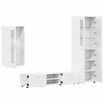 Wohnwand | Vitrinenschrank | Highboard | TV-Schrankset | Lowboard | Wandschrank