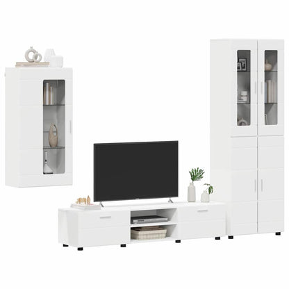 Wohnwand | Vitrinenschrank | Highboard | TV-Schrankset | Lowboard | Wandschrank
