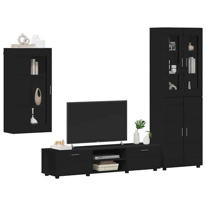 Wohnwand | Vitrinenschrank | Highboard | TV-Schrankset | Lowboard | Wandschrank