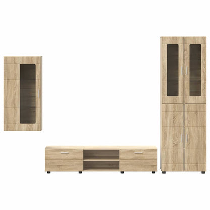 Wohnwand | Vitrinenschrank | Highboard | TV-Schrankset | Lowboard | Wandschrank