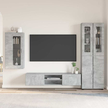 Wohnwand | Vitrinenschrank | Highboard | TV-Schrankset | Lowboard | Wandschrank