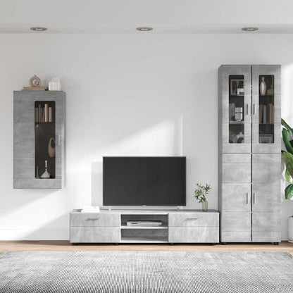 Wohnwand | Vitrinenschrank | Highboard | TV-Schrankset | Lowboard | Wandschrank