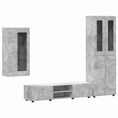 Wohnwand | Vitrinenschrank | Highboard | TV-Schrankset | Lowboard | Wandschrank