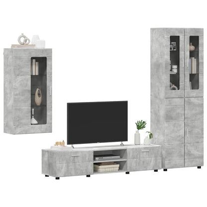 Wohnwand | Vitrinenschrank | Highboard | TV-Schrankset | Lowboard | Wandschrank