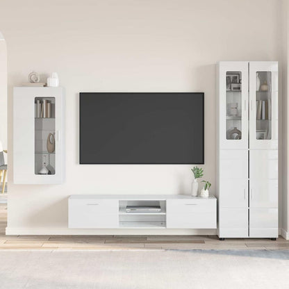 Wohnwand | Vitrinenschrank | Highboard | TV-Schrankset | Lowboard | Wandschrank