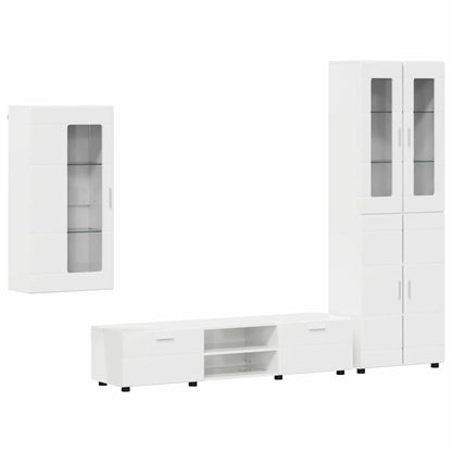 Wohnwand | Vitrinenschrank | Highboard | TV-Schrankset | Lowboard | Wandschrank