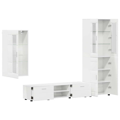 Wohnwand | Vitrinenschrank | Highboard | TV-Schrankset | Lowboard | Wandschrank