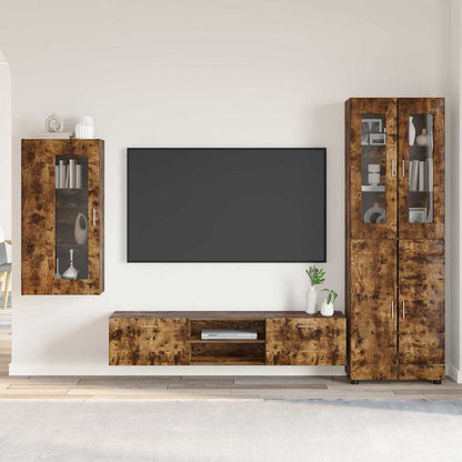 Wohnwand | Vitrinenschrank | Highboard | TV-Schrankset | Lowboard | Wandschrank