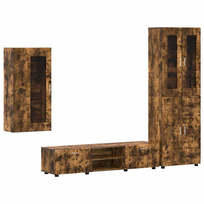 Wohnwand | Vitrinenschrank | Highboard | TV-Schrankset | Lowboard | Wandschrank
