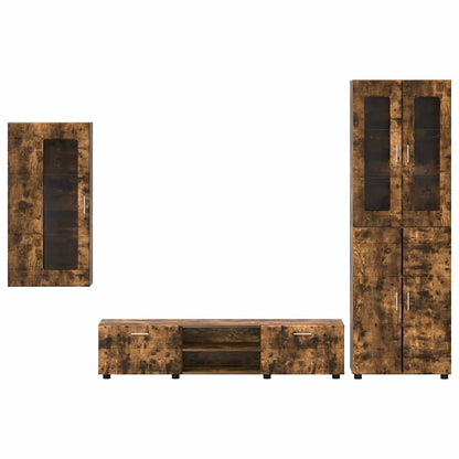 Wohnwand | Vitrinenschrank | Highboard | TV-Schrankset | Lowboard | Wandschrank
