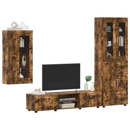 Wohnwand | Vitrinenschrank | Highboard | TV-Schrankset | Lowboard | Wandschrank