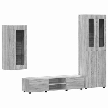 Wohnwand | Vitrinenschrank | Highboard | TV-Schrankset | Lowboard | Wandschrank