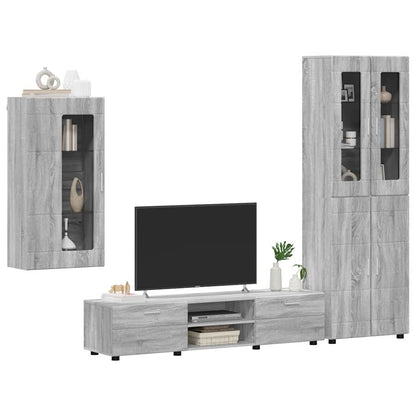 Wohnwand | Vitrinenschrank | Highboard | TV-Schrankset | Lowboard | Wandschrank