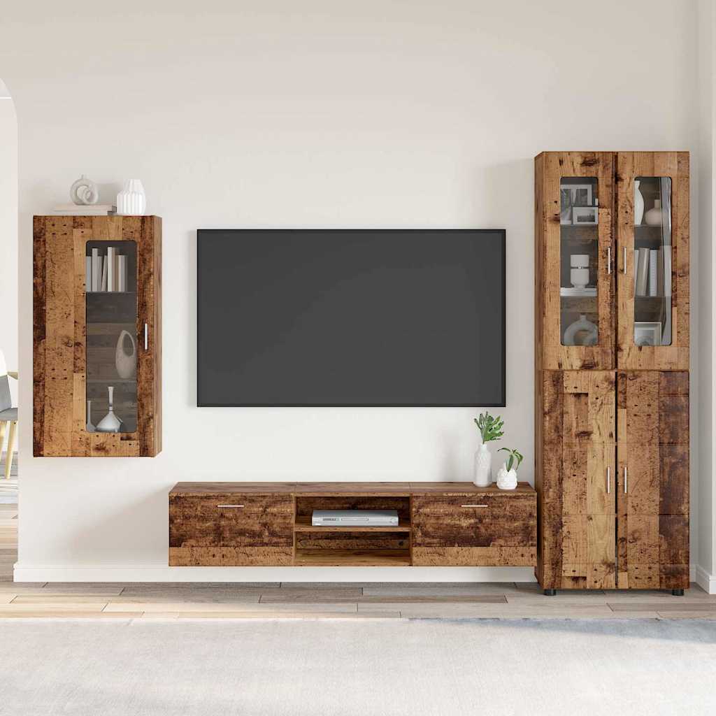 Wohnwand | Vitrinenschrank | Highboard | TV-Schrankset | Lowboard | Wandschrank